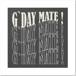 G'day mate Posters and Art